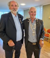 Presidentskifte i  rotaryklubben